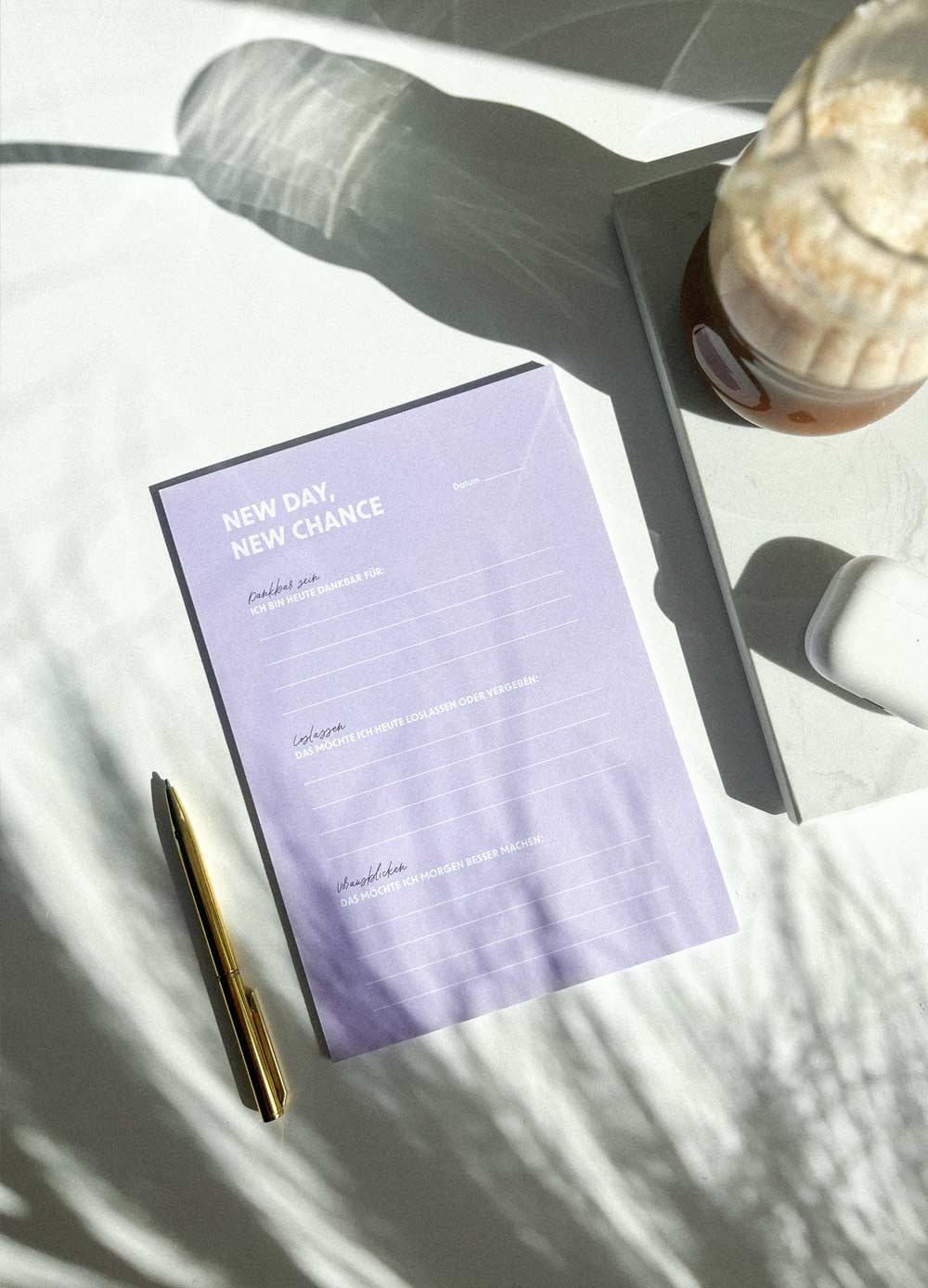 NEW DAY - NEW CHANCE Block DIN A5